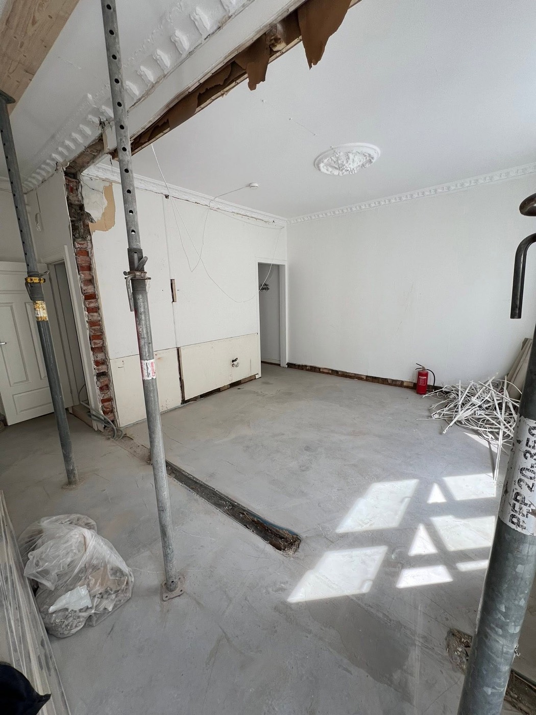 Samme rom rent og ryddet etter bortkjøring